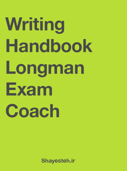 Writing handbook - Longman Exam Coach